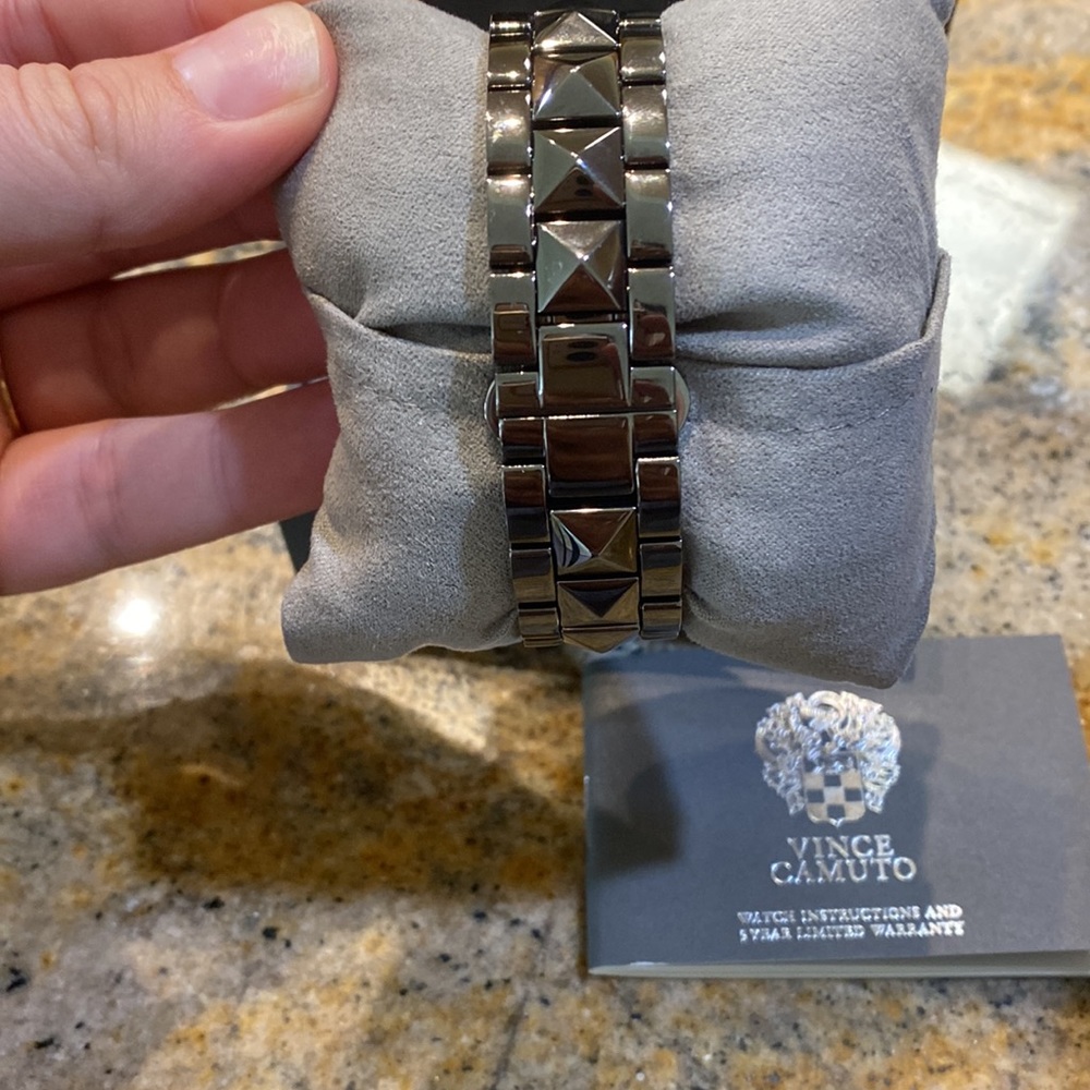 Vince Camuto watch New, never worn. Battery recently replaced. Beautiful!! - Picture 6 of 10